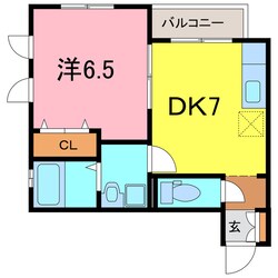 アルファーステイCTの物件間取画像